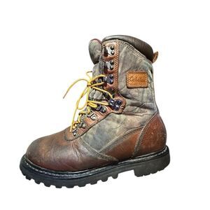 VTG Cabelas Iron Ridge GORE-TEX Steel Shank Hunting Work Boot Camo 6M WATERPROOF